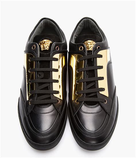 versace leather sneaker|versace sneaker price.